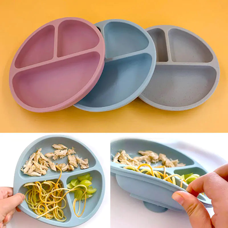 Cheerful Critter Suction Plate for Little Ones