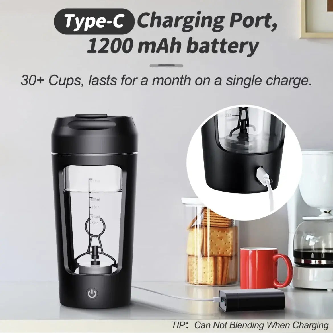 ShakePro: Portable Electric Blender Bottle